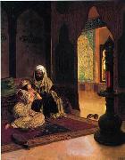 unknow artist Arab or Arabic people and life. Orientalism oil paintings 593 oil painting on canvas